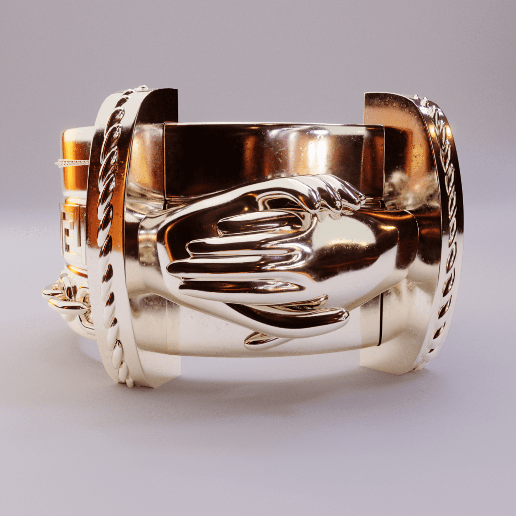 La fusión de tradición y tecnología: Explora el anillo conmemorativo de boda de tipo gimmel-fede impreso en 3D en un artículo especial que destaca la combinación de la antigua tradición con la tecnología moderna.